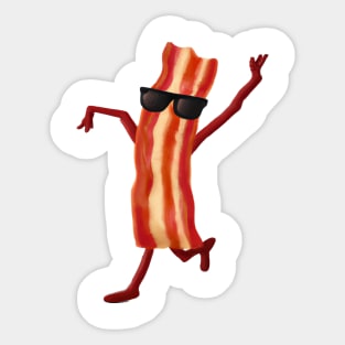 Happy bacon Sticker